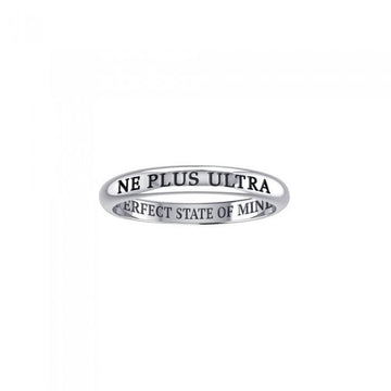 NE PLUS ULTRA PERFECT STATE OF MIND Sterling Silver Ring TRI619 - Jewelry